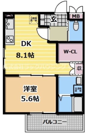 L-BASE本町の物件間取画像